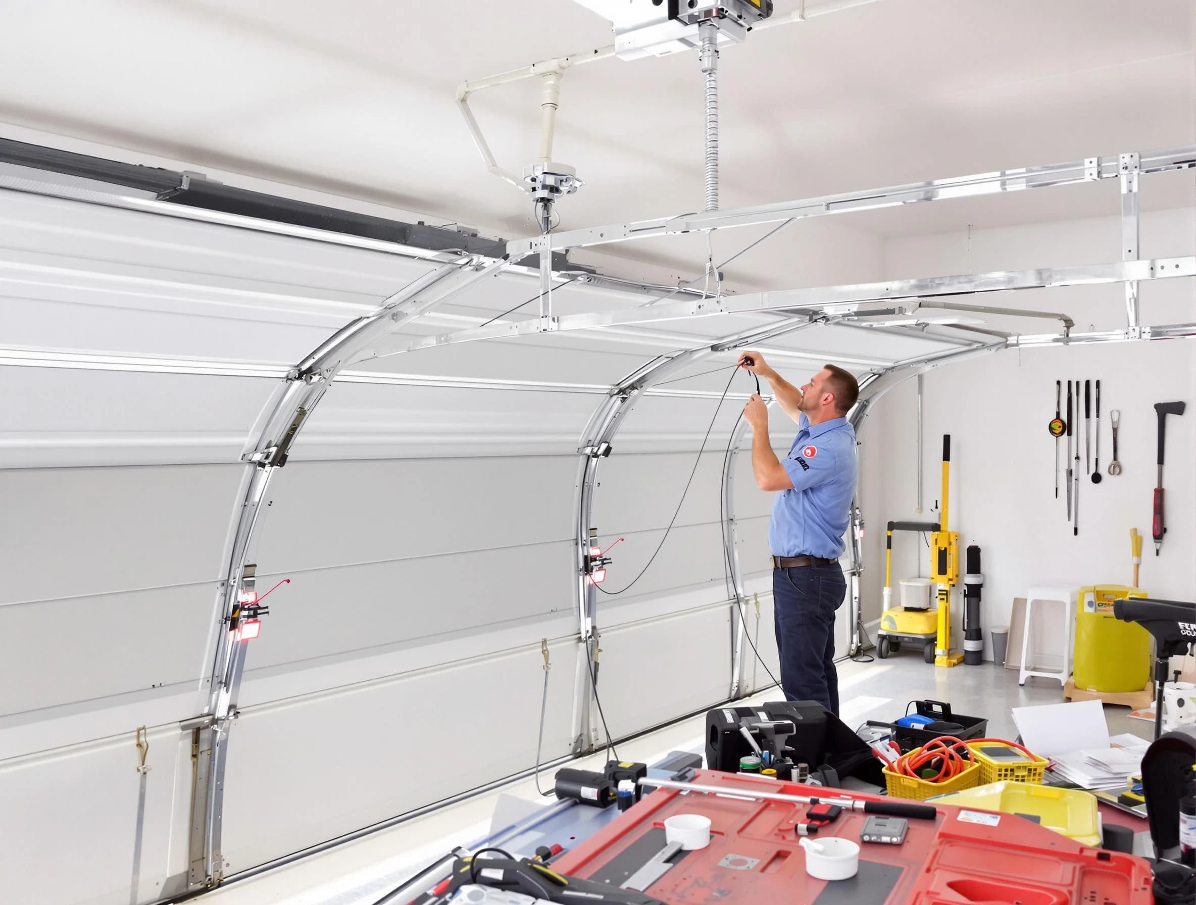 Garage door cable repair service by Marlborough Garage Door Repair in Marlborough