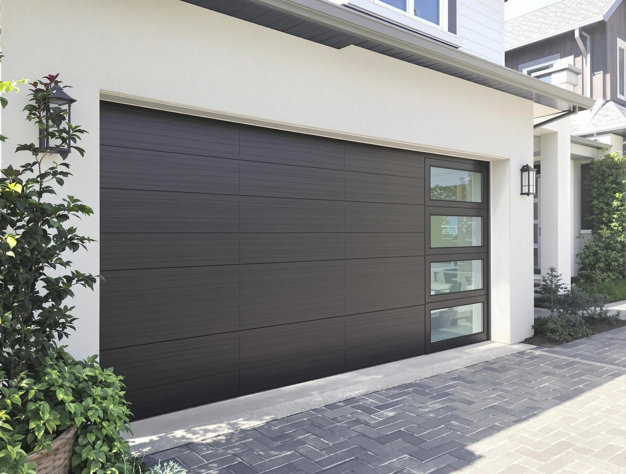 Custom garage door installation by Marlborough Garage Door Repair in Marlborough