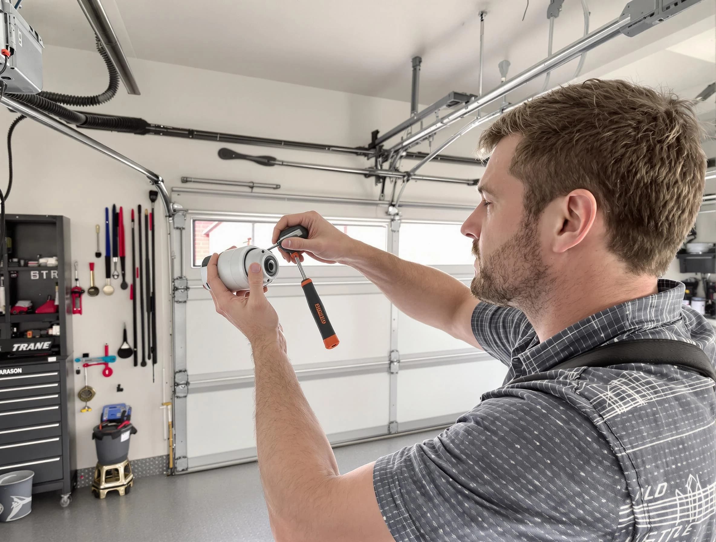 Garage door opener repair service by Marlborough Garage Door Repair in Marlborough