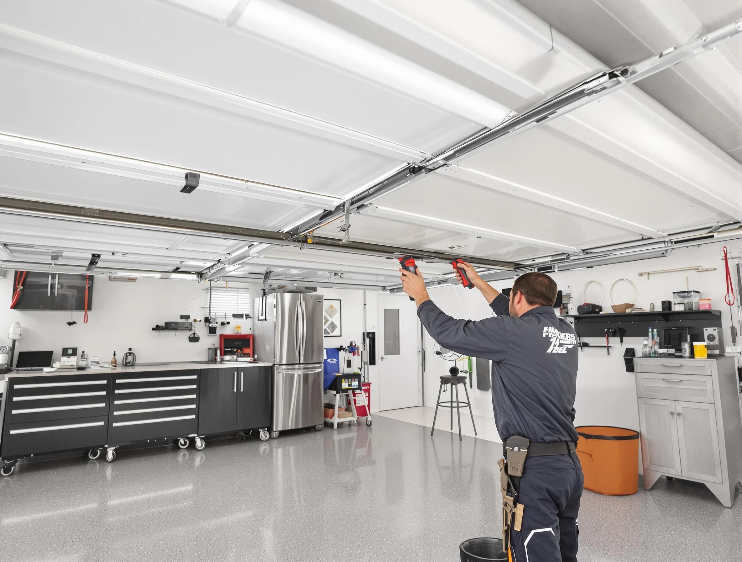 Overhead garage door repair service by Marlborough Garage Door Repair in Marlborough