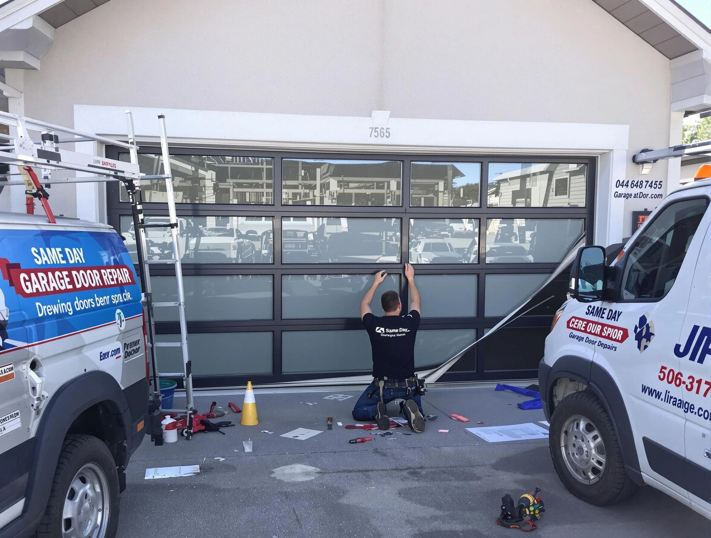 Marlborough Garage Door Repair providing same-day garage door repair in Marlborough