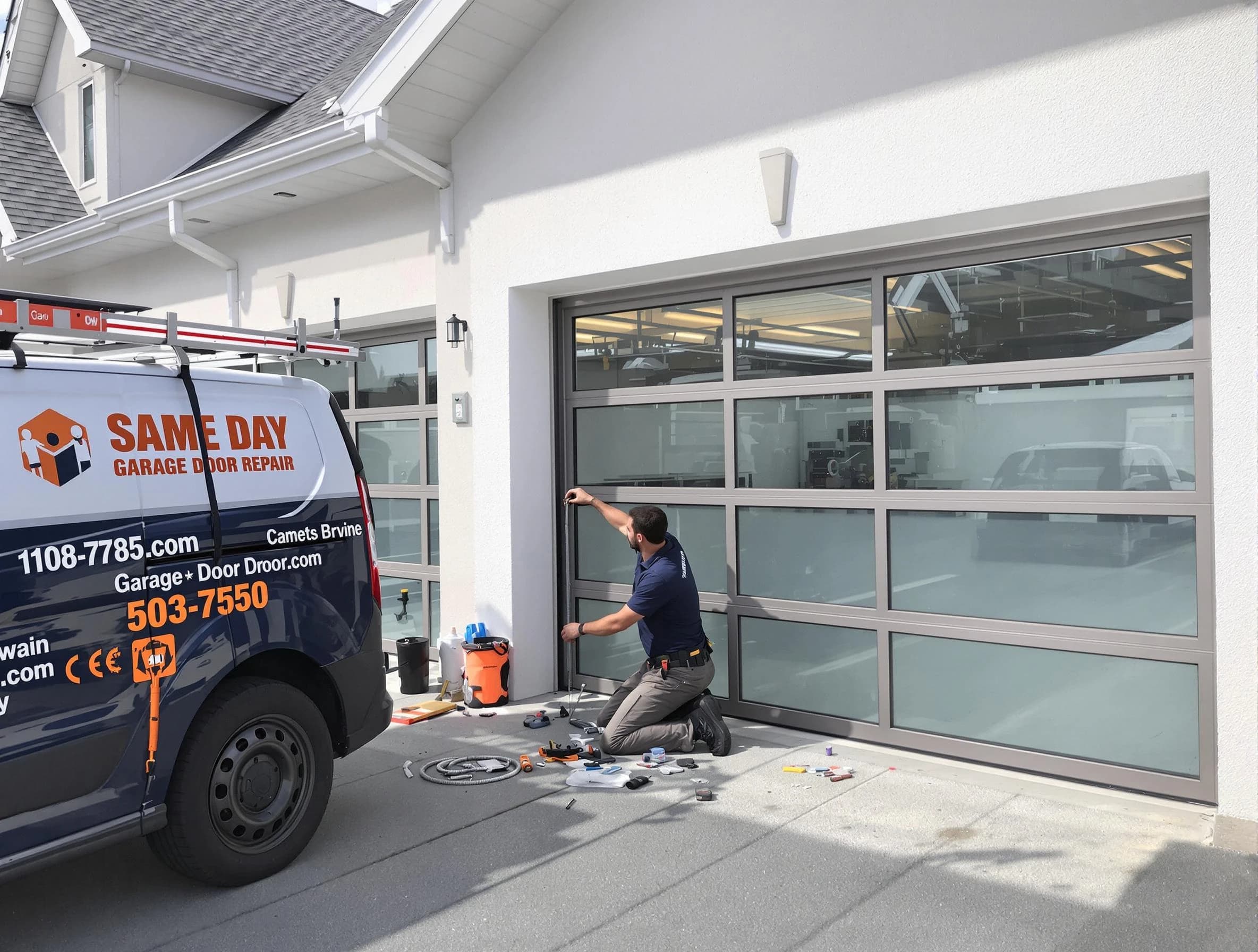 Same-day garage door repair service by Marlborough Garage Door Repair in Marlborough