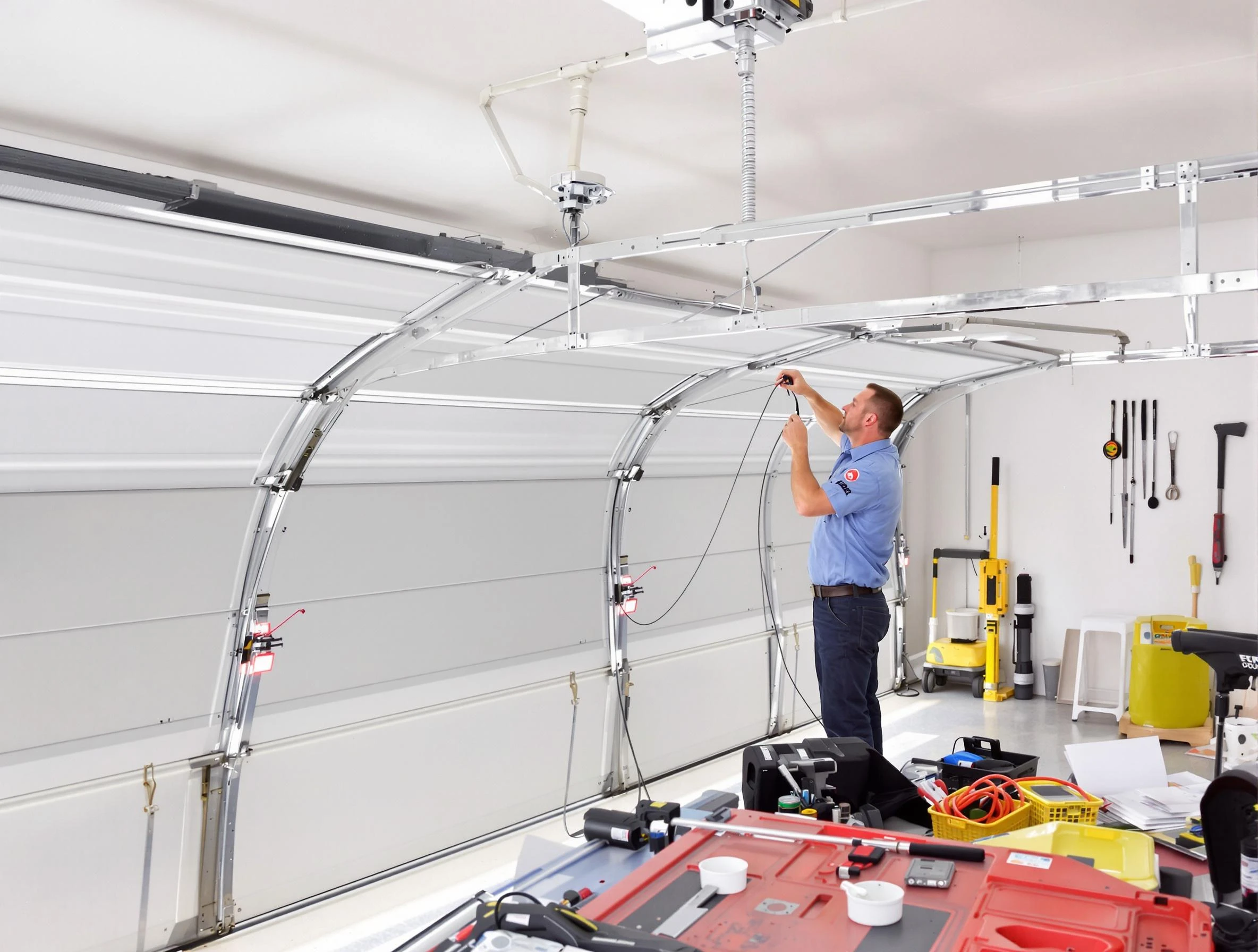 Garage door cable repair service by Marlborough Garage Door Repair in Marlborough
