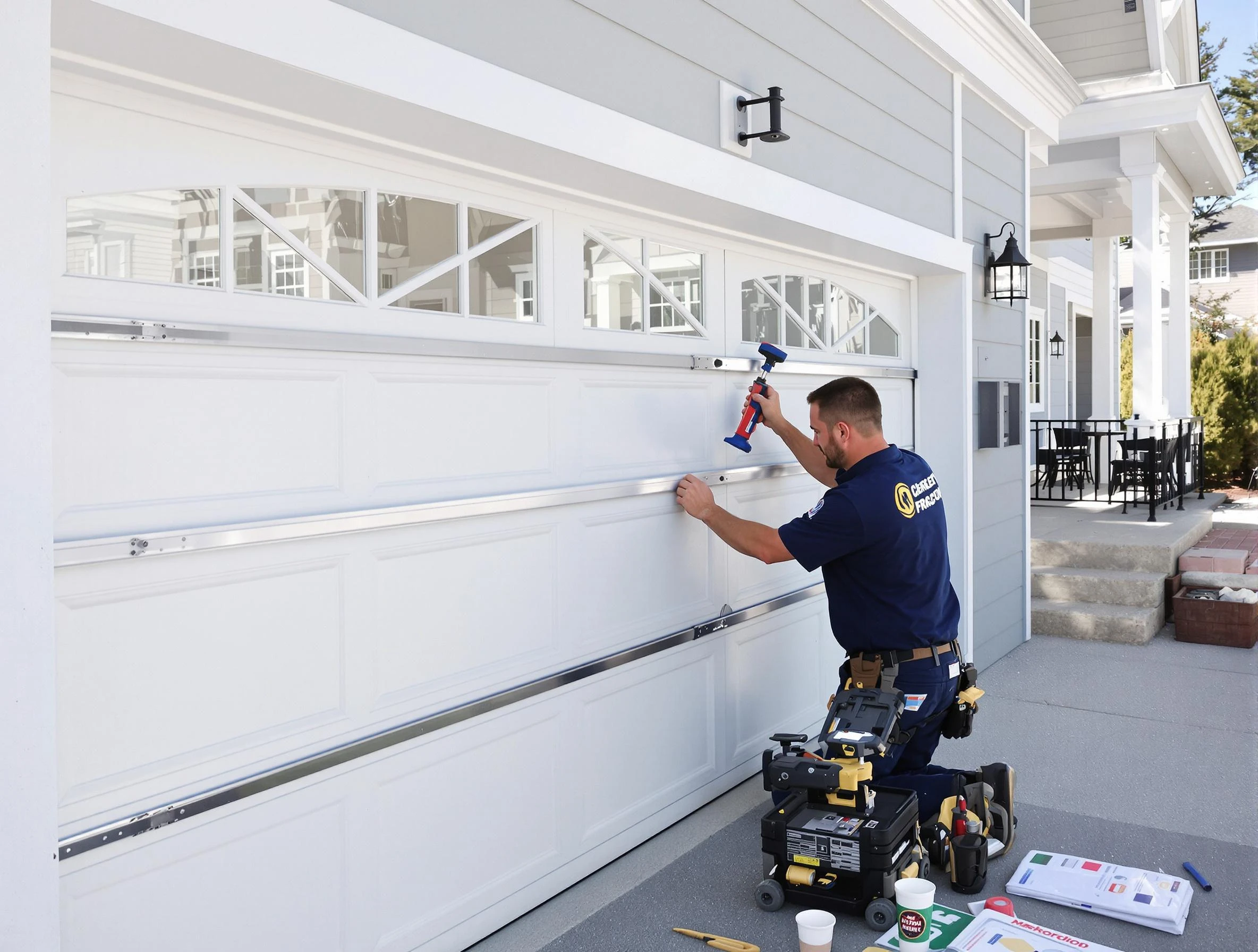 Professional garage door installation by Marlborough Garage Door Repair in Marlborough