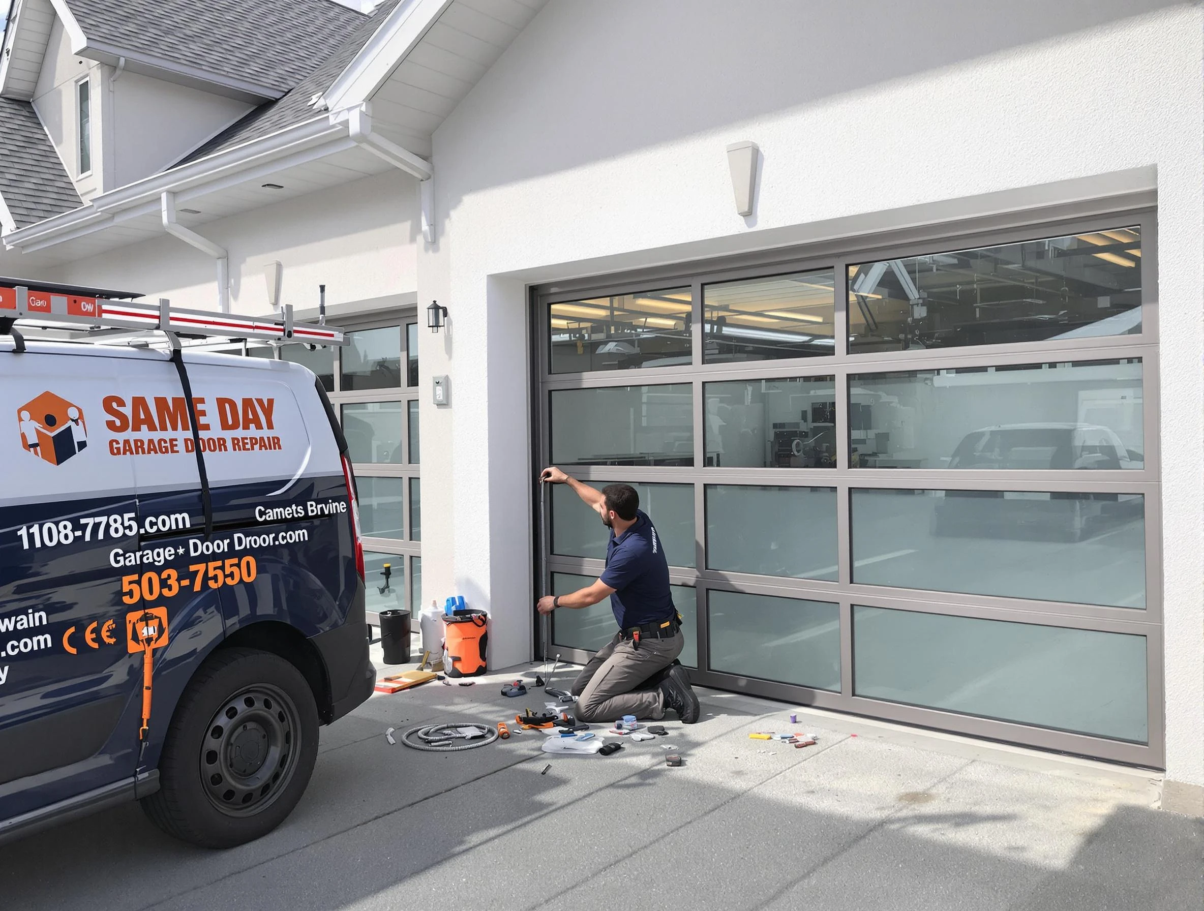 Same-day garage door repair service by Marlborough Garage Door Repair in Marlborough